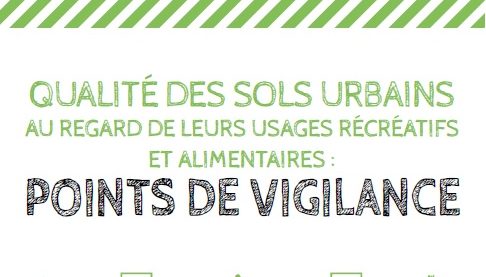 Etude “Qualité des sols urbains : points de vigilance”